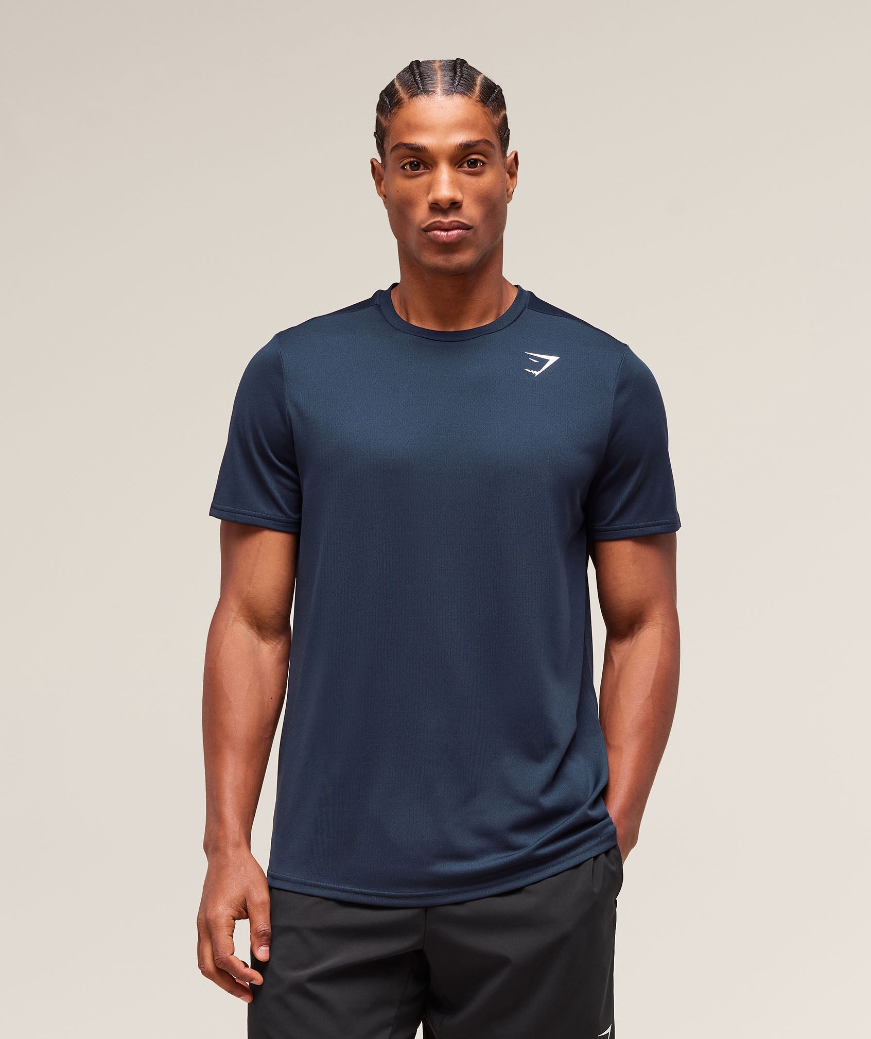 Gymshark Arrival Regular Fit T-Shirt Navy