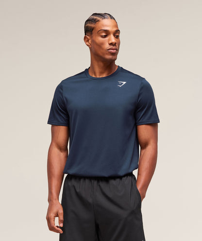 Gymshark Arrival Regular Fit T-Shirt Navy