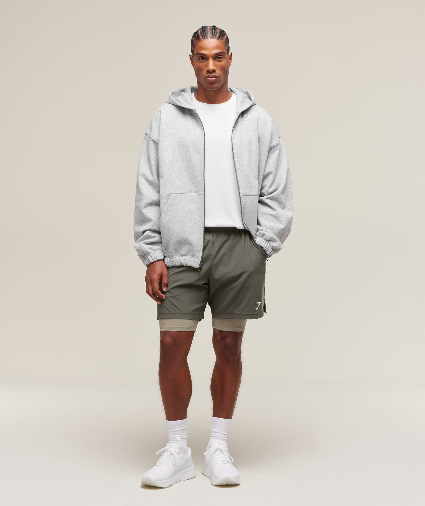 Gymshark Arrival Regular Fit T-Shirt White