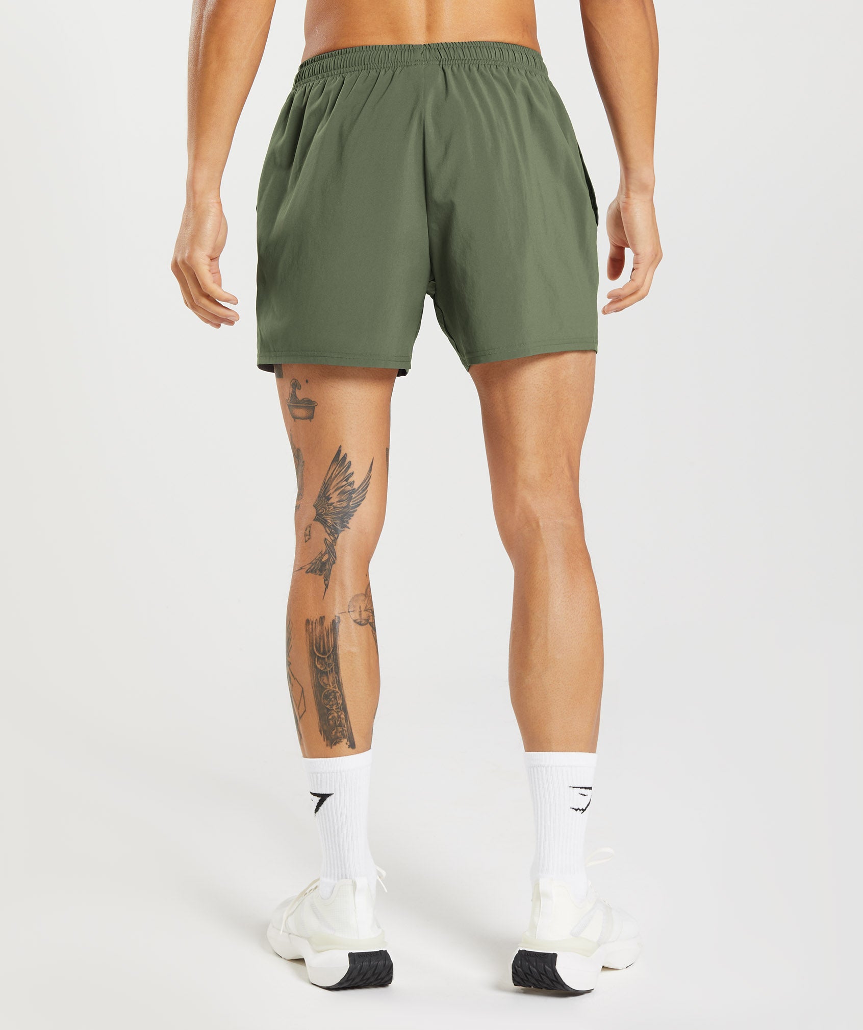 Gymshark Arrival 5" Shorts Core Olive