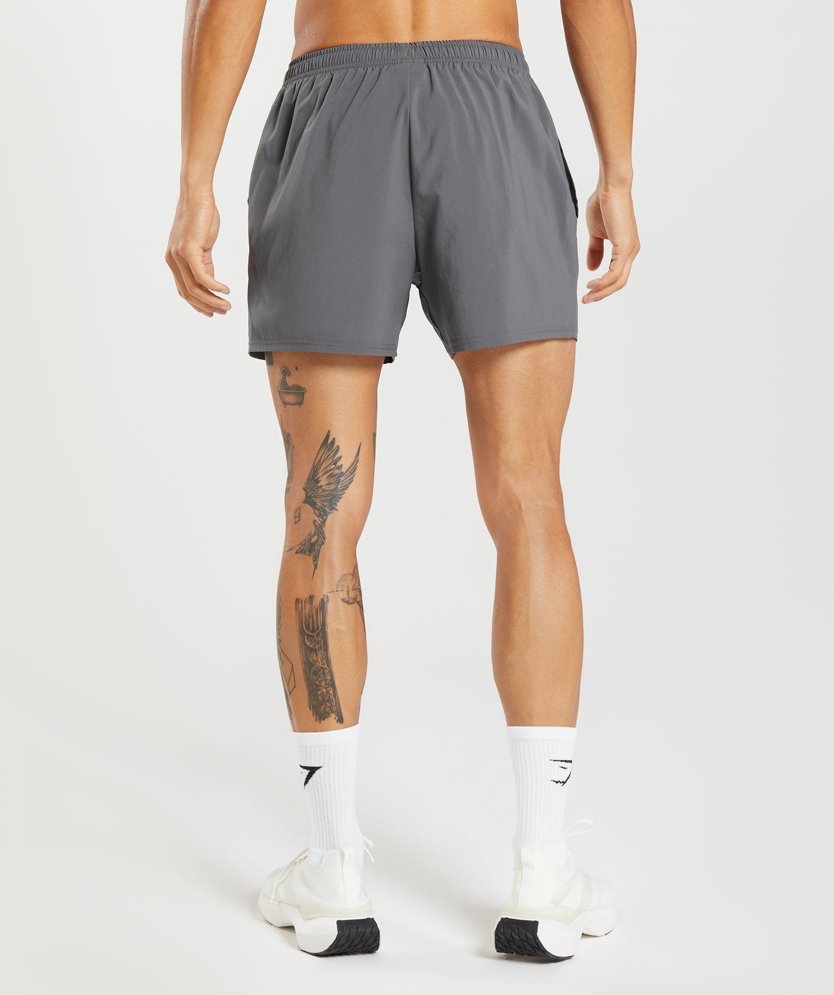 Gymshark Arrival 5" Shorts Silhouette Grey