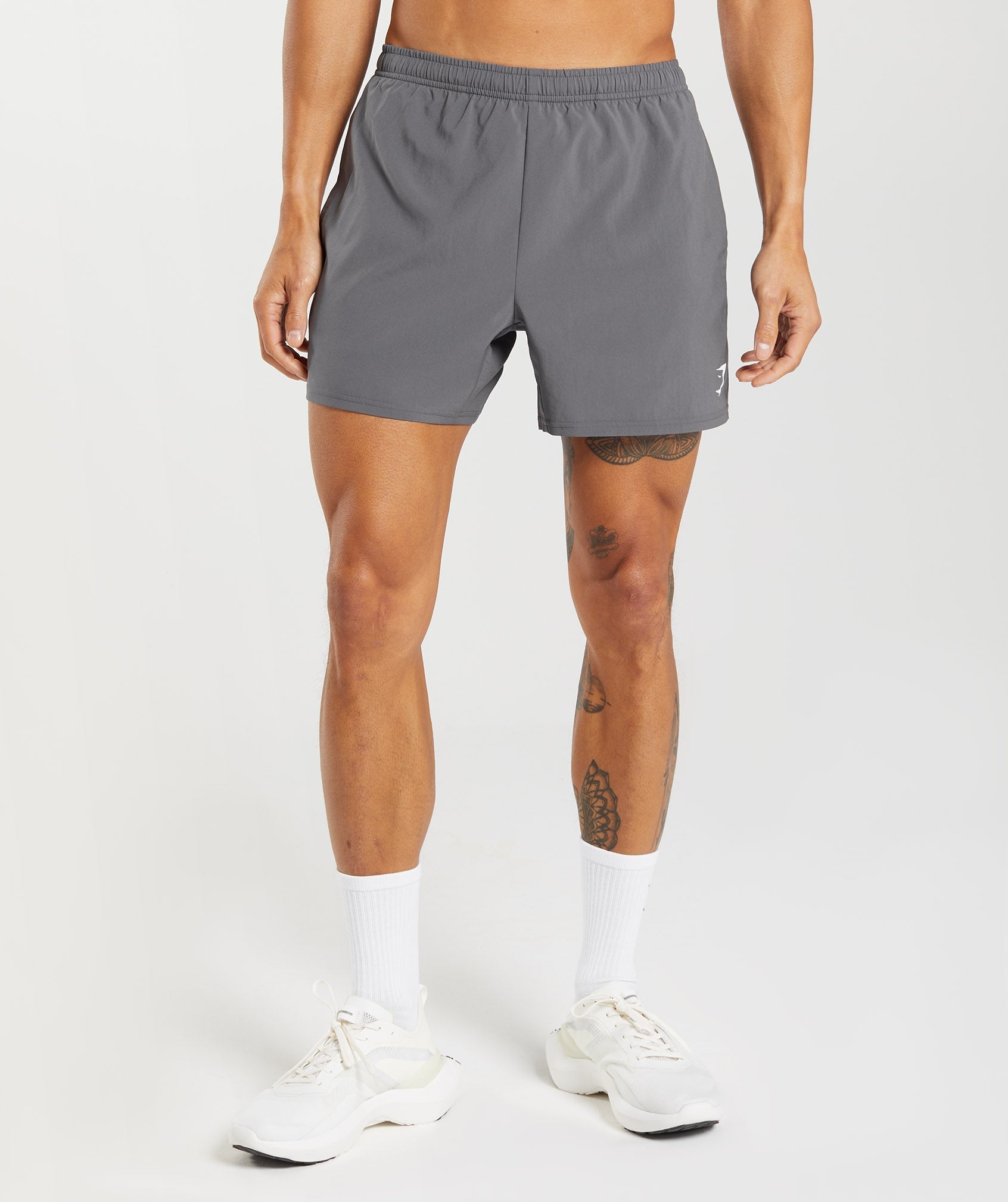 Gymshark Arrival 5" Shorts Silhouette Grey