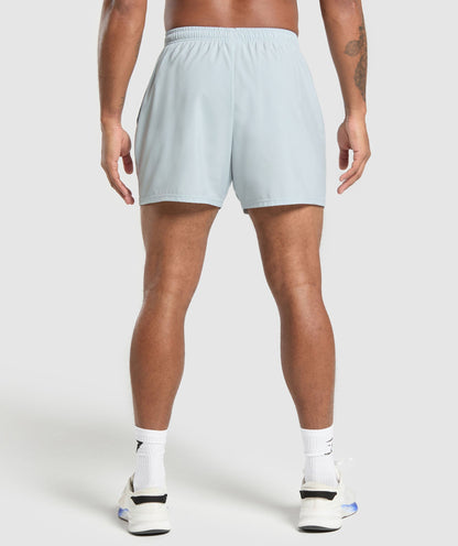 Gymshark Arrival 5" Shorts Cool Blue