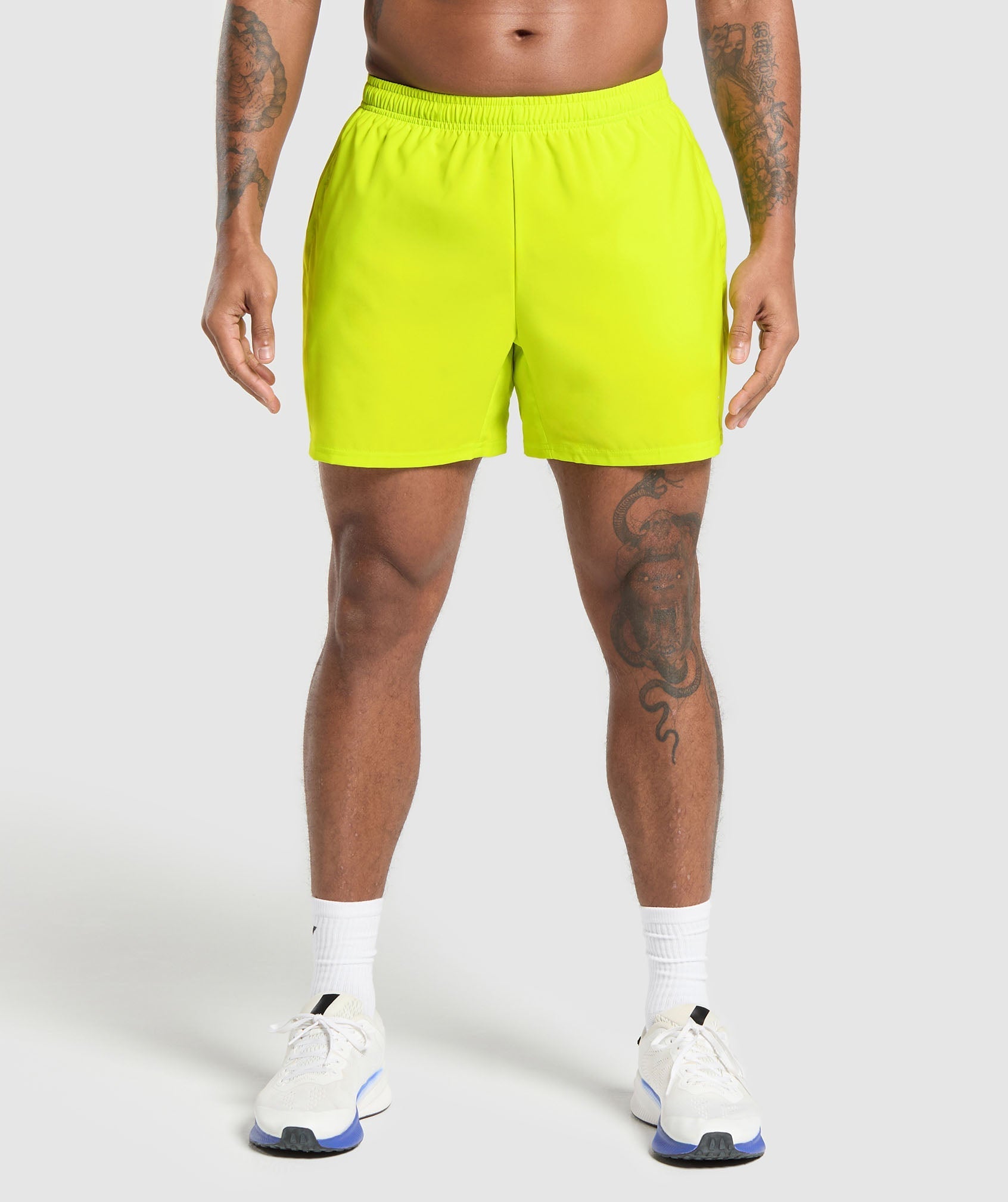 Gymshark Arrival 5" Shorts Shock Green