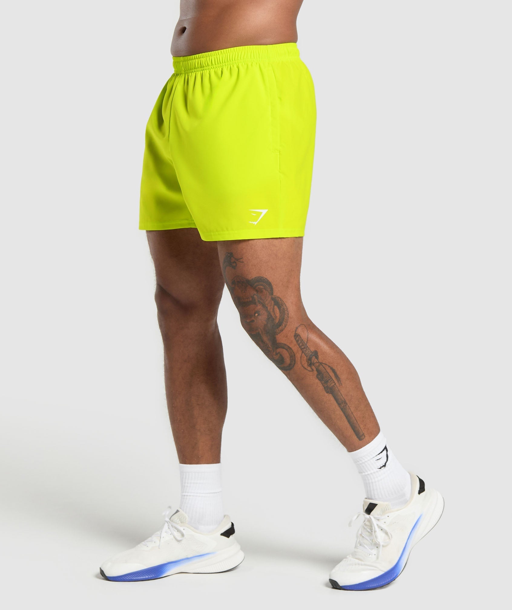 Gymshark Arrival 5" Shorts Shock Green