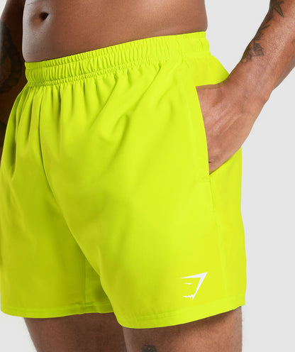 Gymshark Arrival 5" Shorts Shock Green