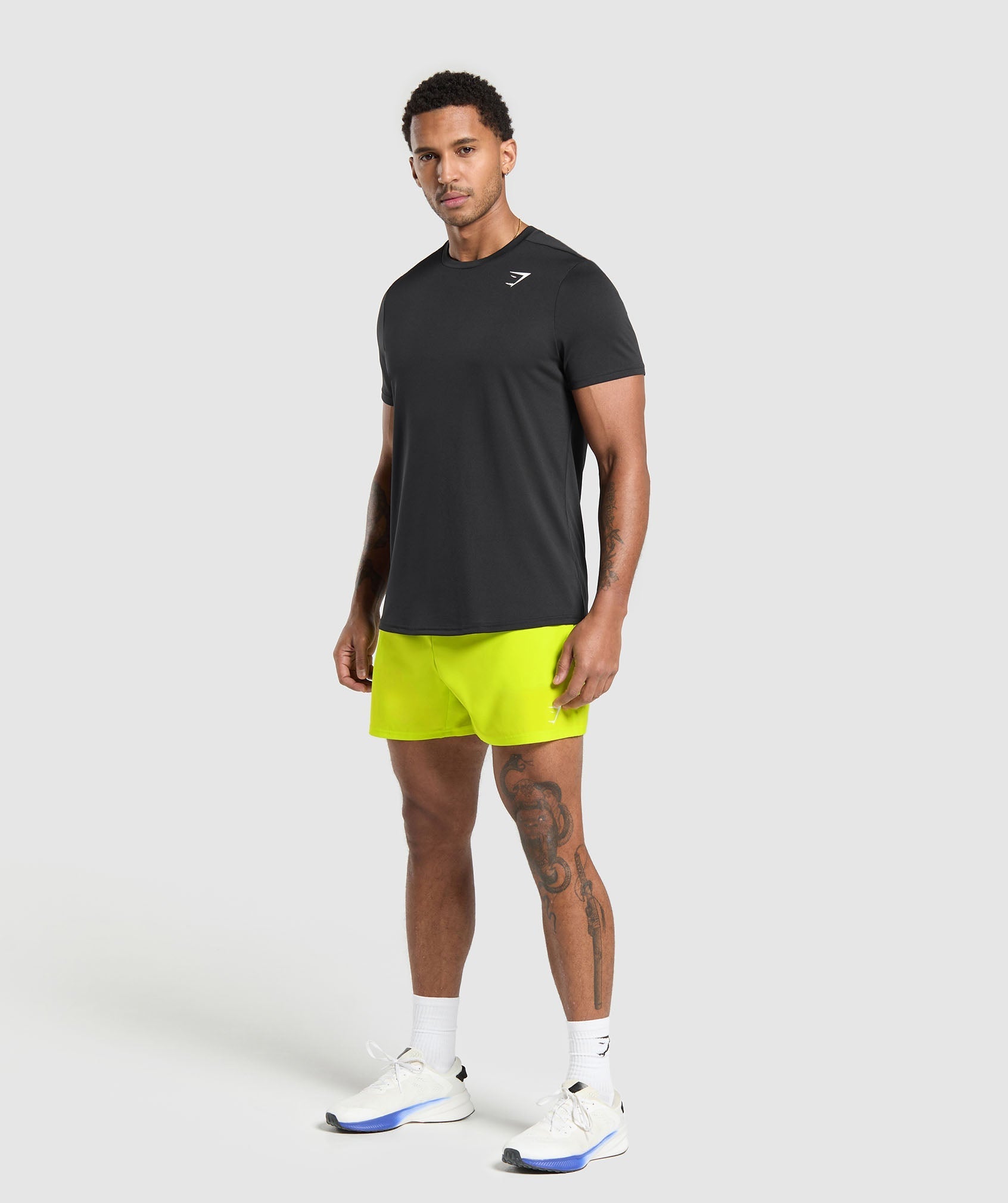 Gymshark Arrival 5" Shorts Shock Green