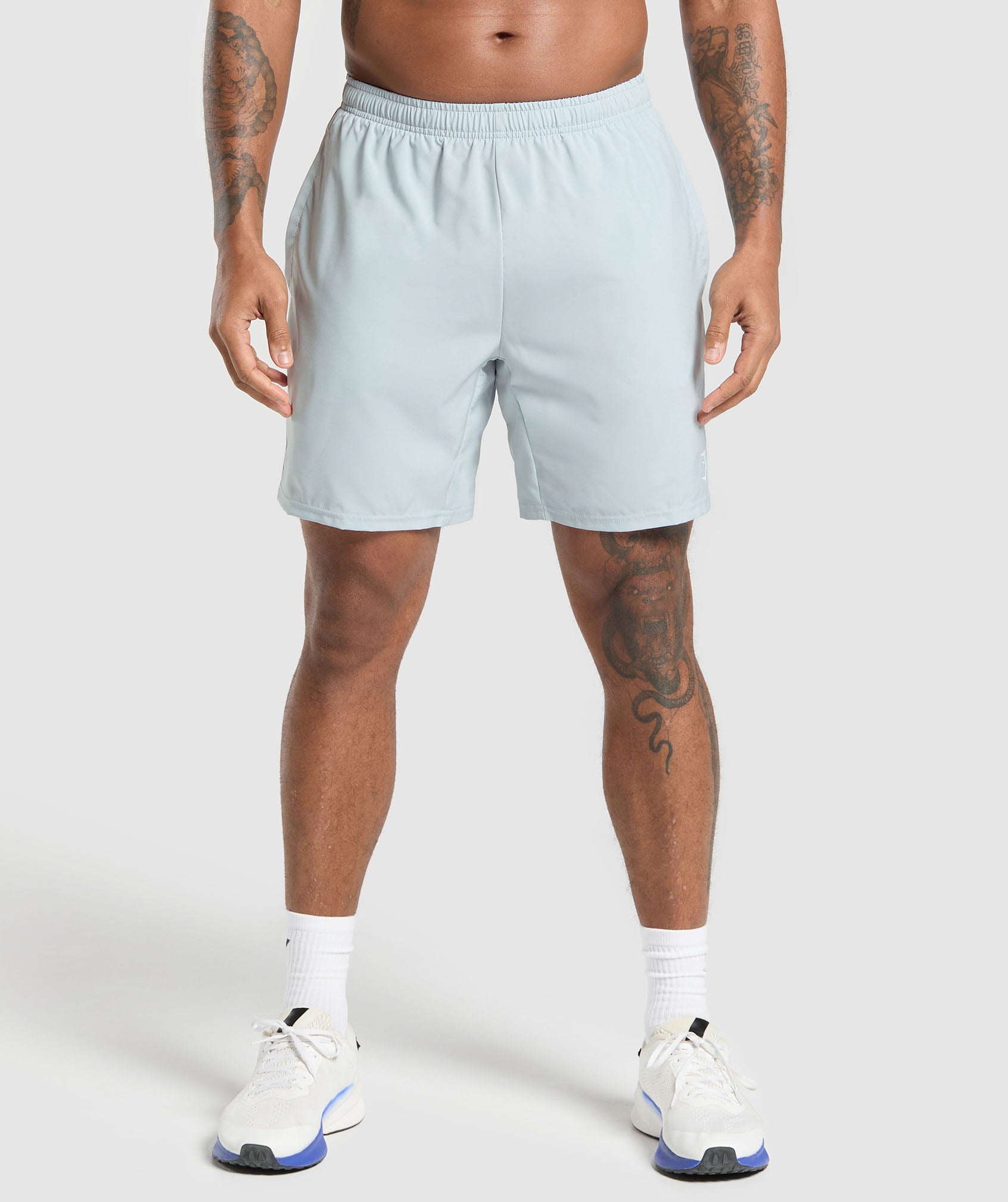 Gymshark Arrival 7" Shorts Cool Blue