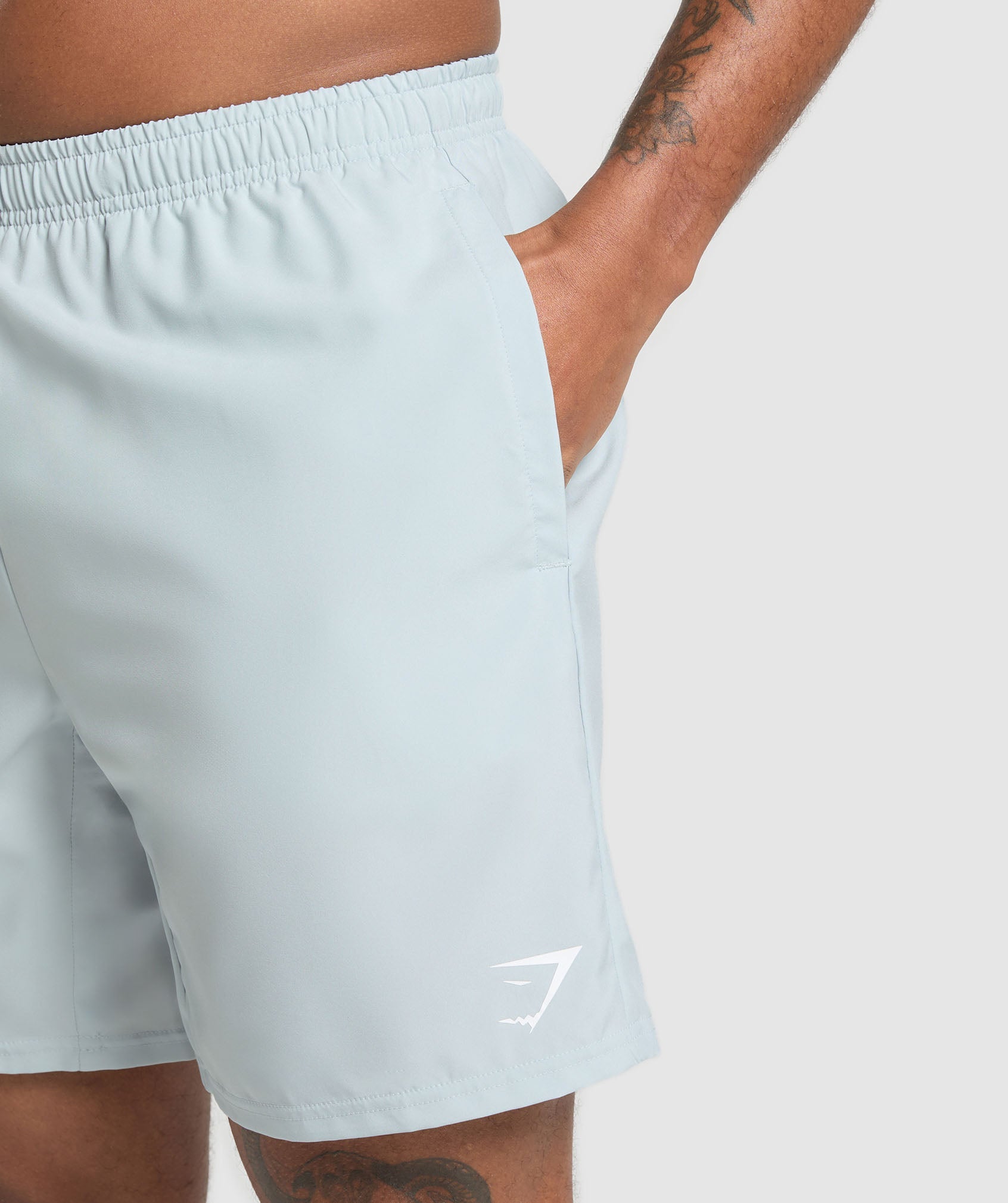 Gymshark Arrival 7" Shorts Cool Blue