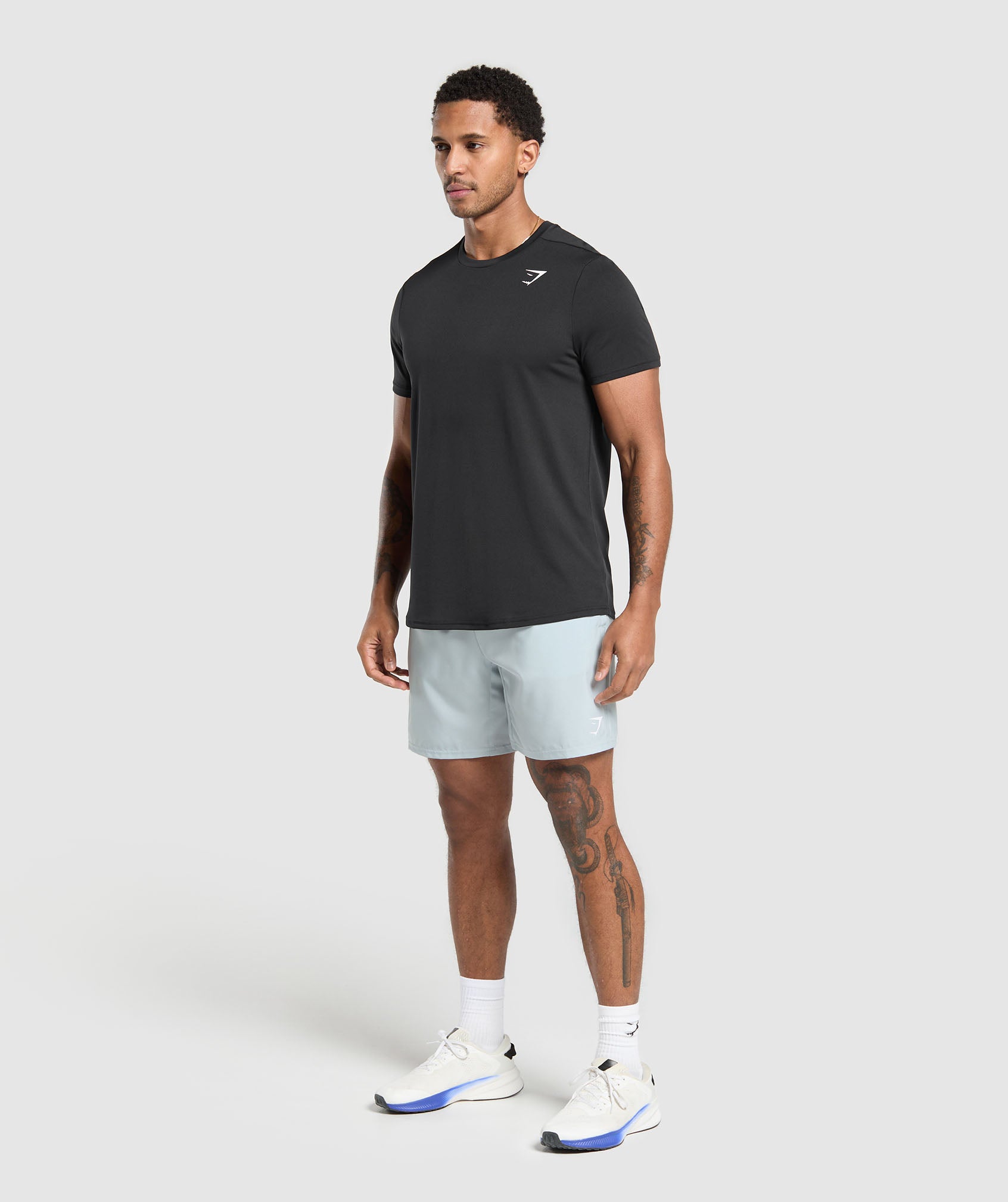 Gymshark Arrival 7" Shorts Cool Blue