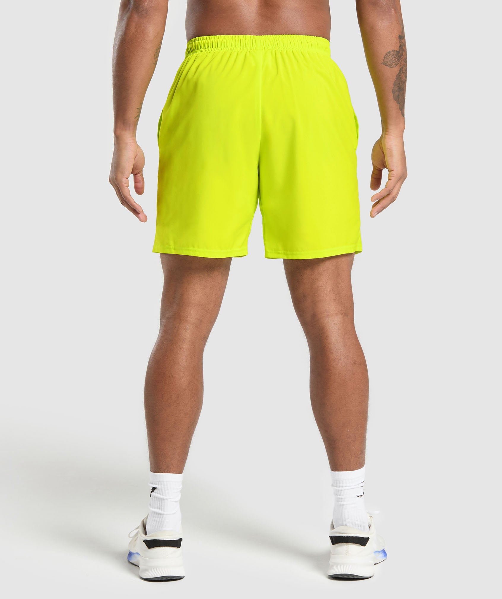 Gymshark Arrival 7" Shorts Shock Green