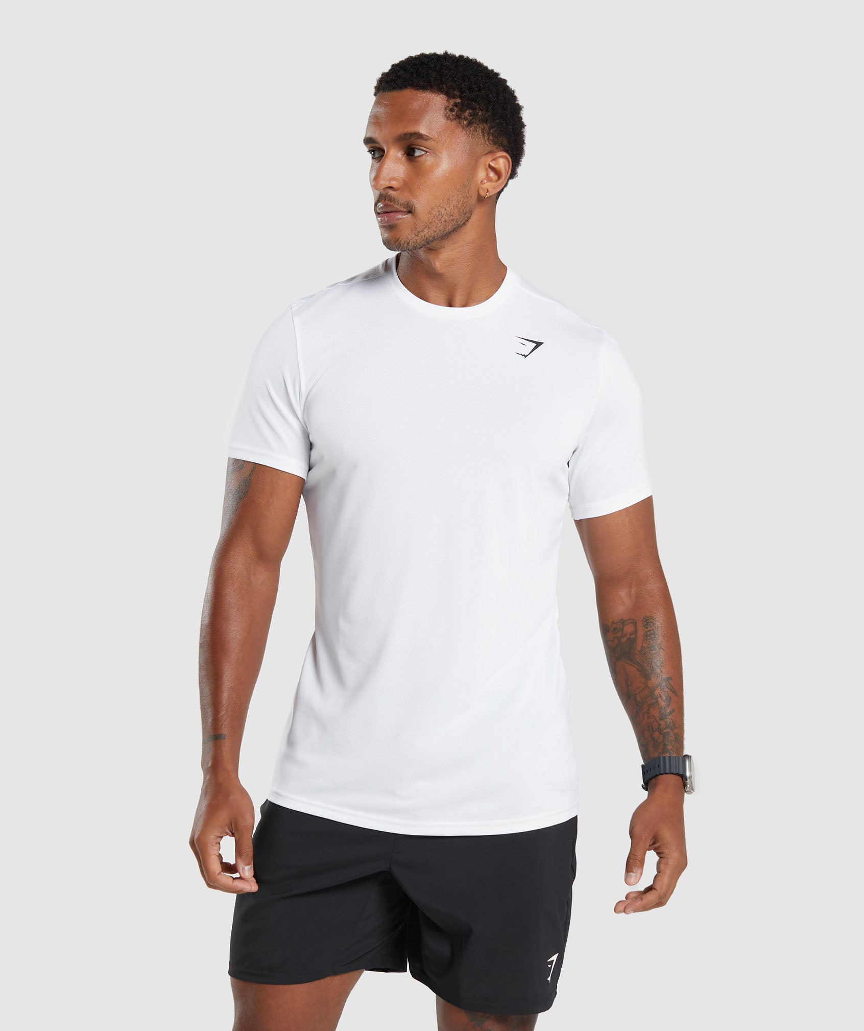Gymshark Arrival T-Shirt White