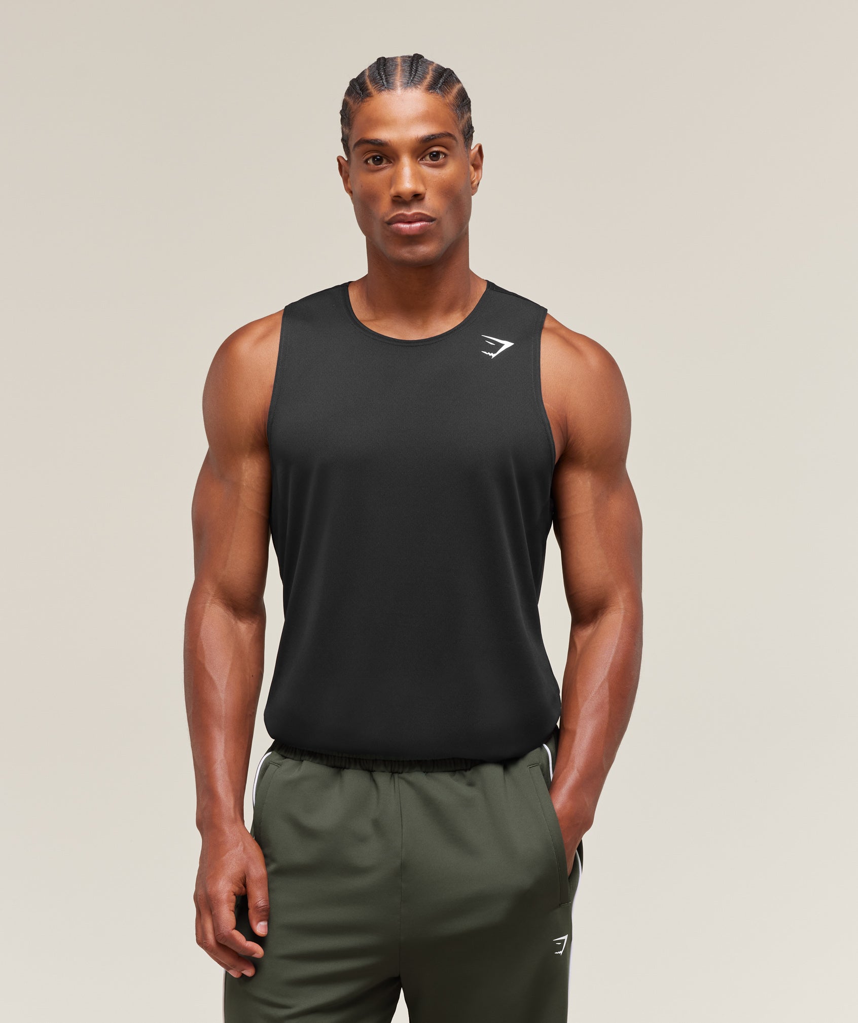 Gymshark Arrival Tank Black