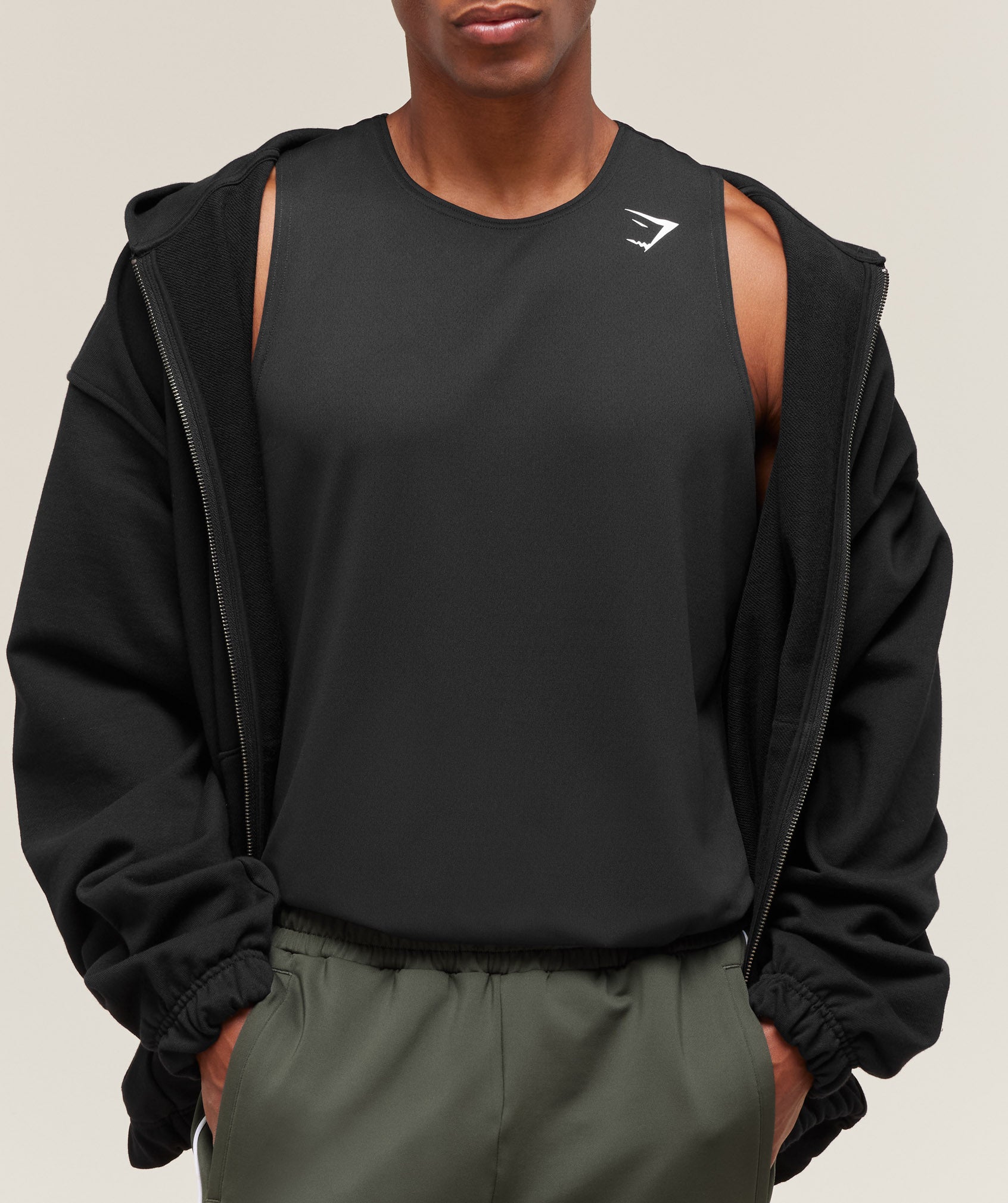 Gymshark Arrival Tank Black