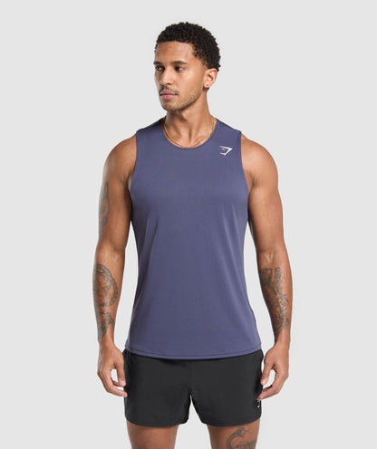 Gymshark Arrival Tank Weighted Purple