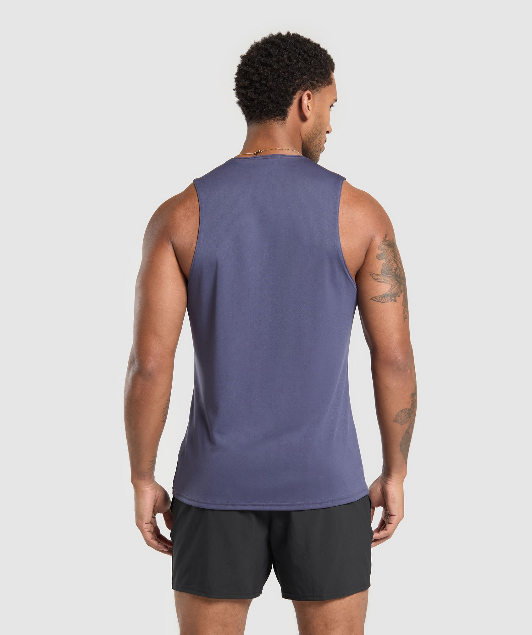Gymshark Arrival Tank Weighted Purple