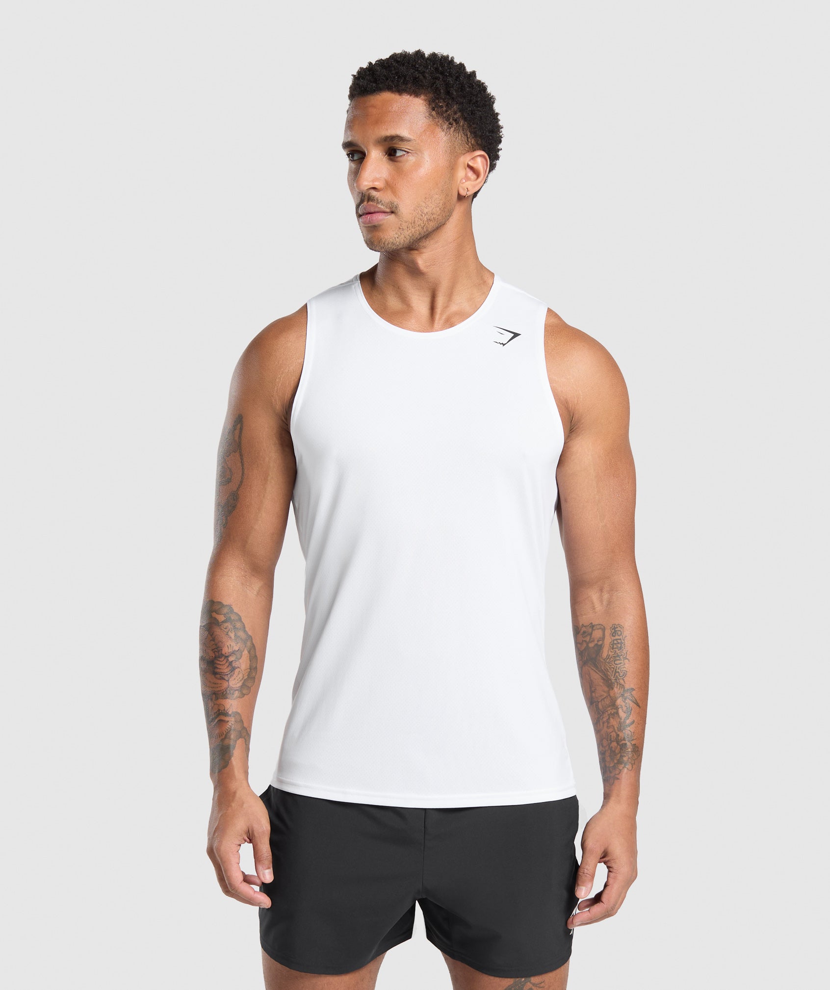 Gymshark Arrival Tank White