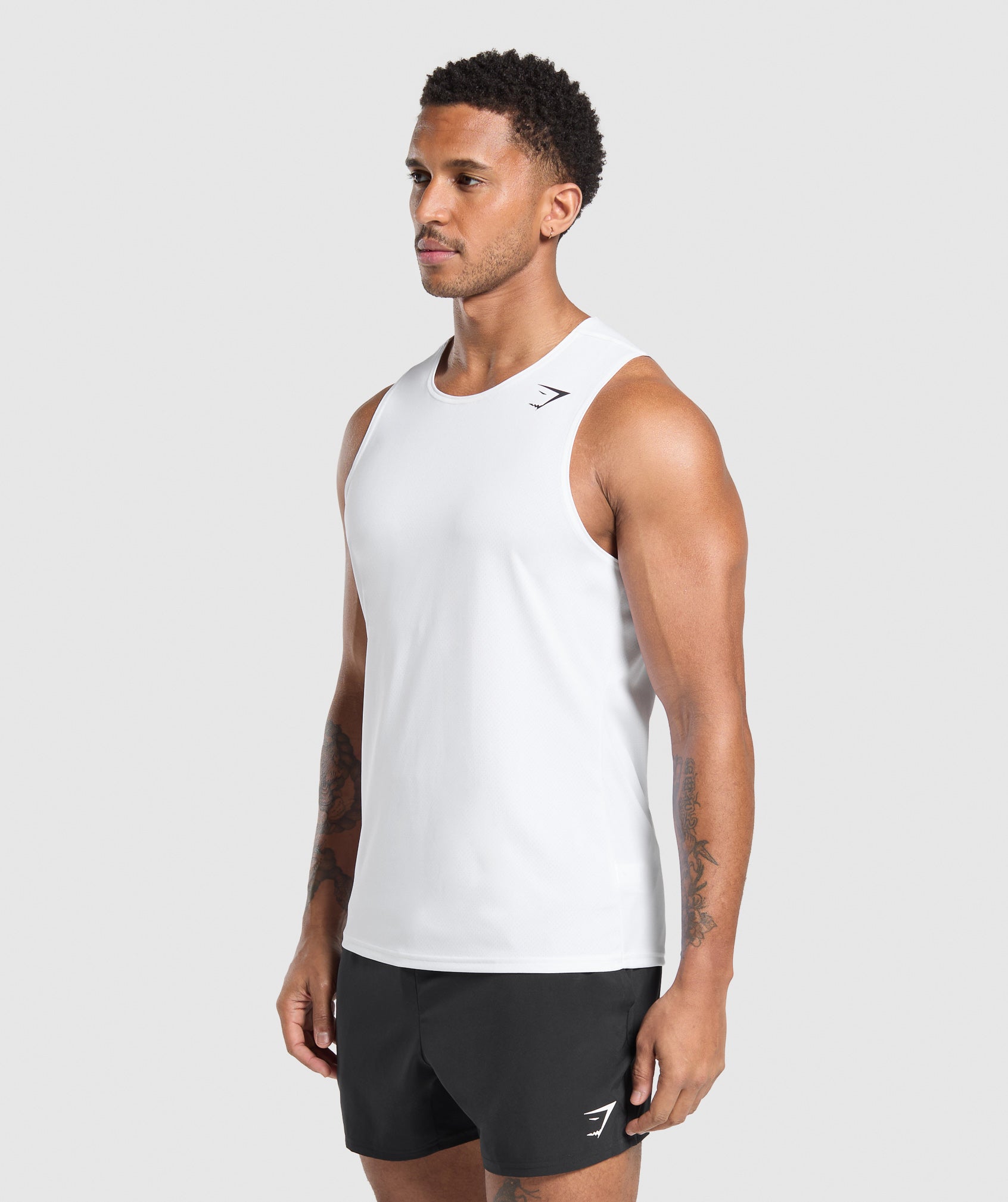 Gymshark Arrival Tank White