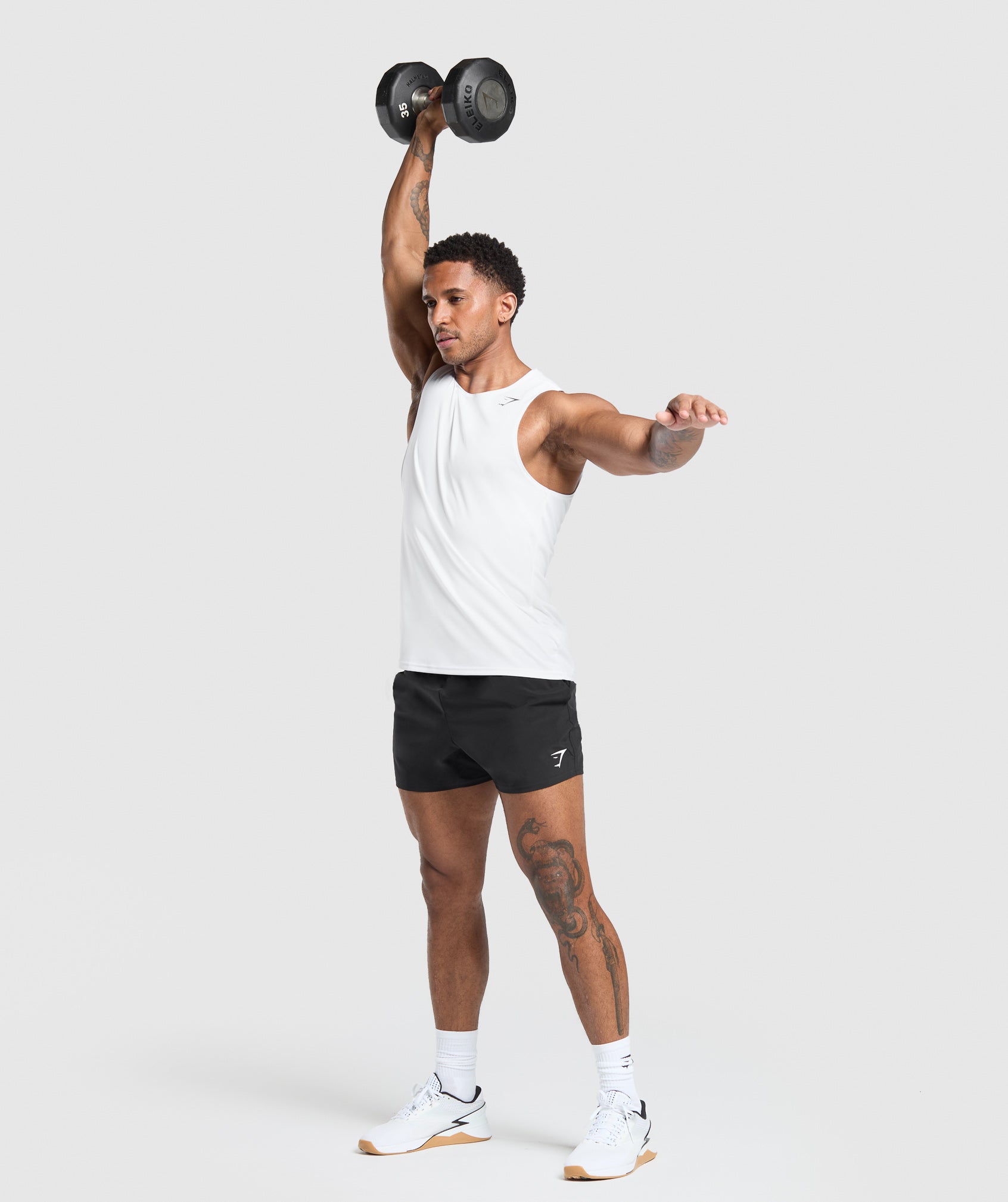 Gymshark Arrival Tank White