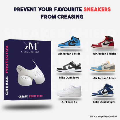Crease Protector Sleek | Sneaker Shield - Crease Free Sneakers | Kicks Machine