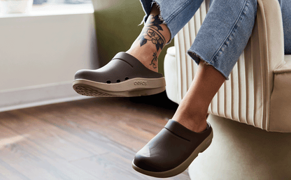 Oofos Women's Luxe Clog Nomad & Portobello