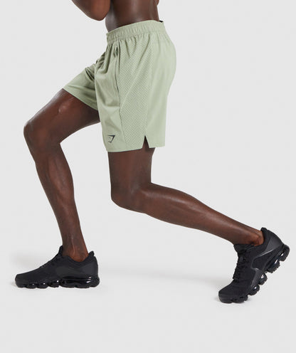 Gymshark Aspect Shorts Light Green