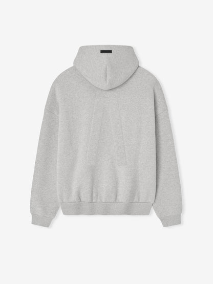 Essentials Athletics Half Zip Hoodie Melange Grey