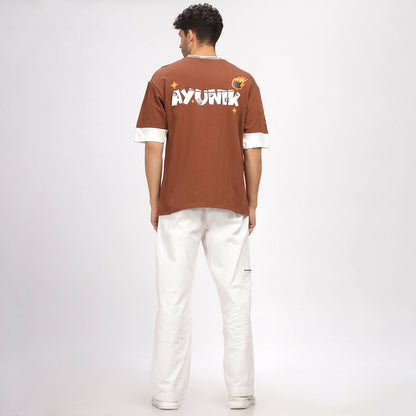 Rich Mocha Cut & Sew Tee