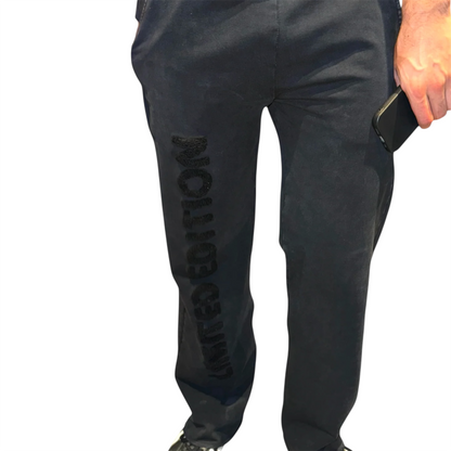 LUMIÈRES Washed Midnight Joggers