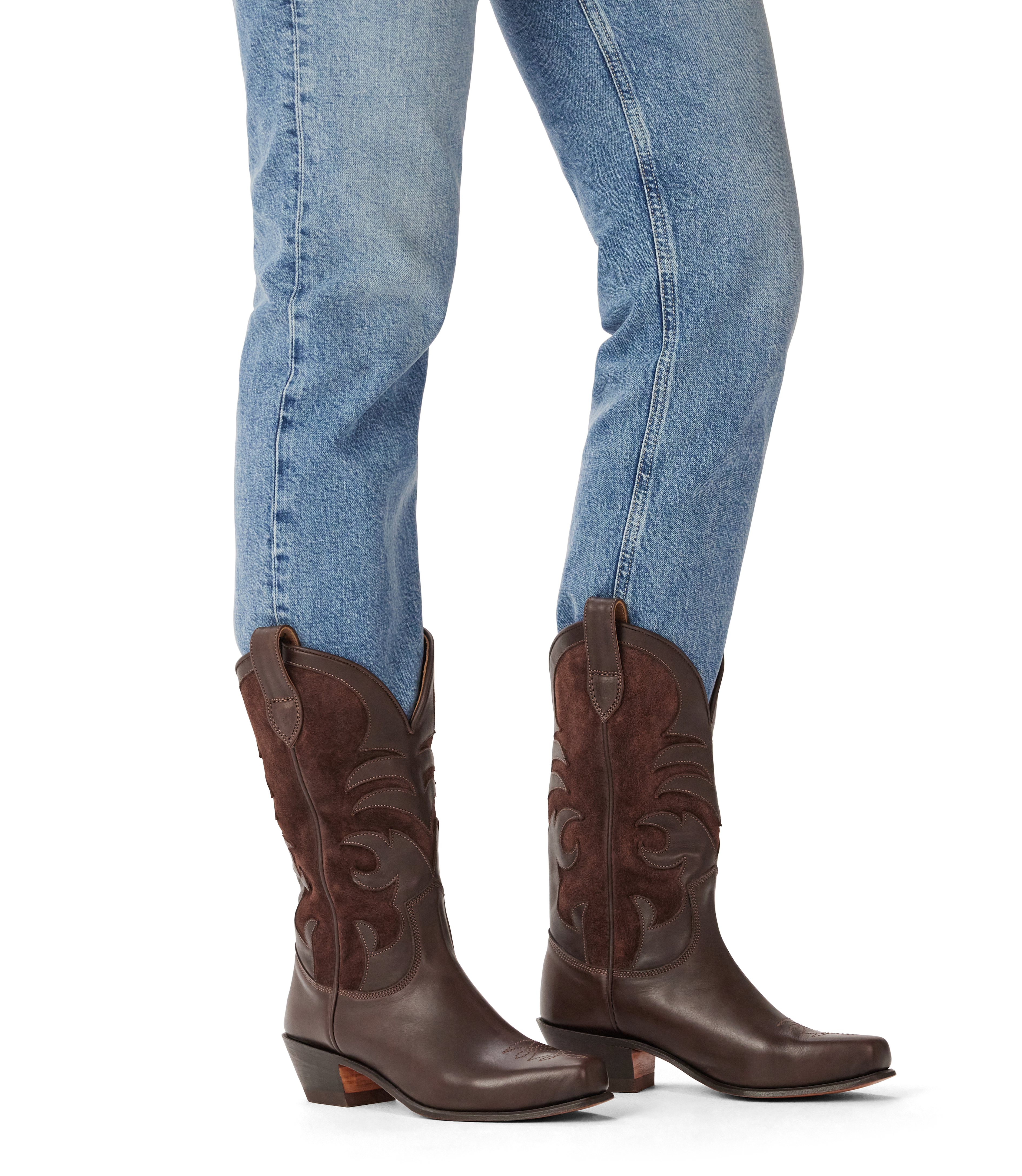 Victoria boot hot fudge aniline leather