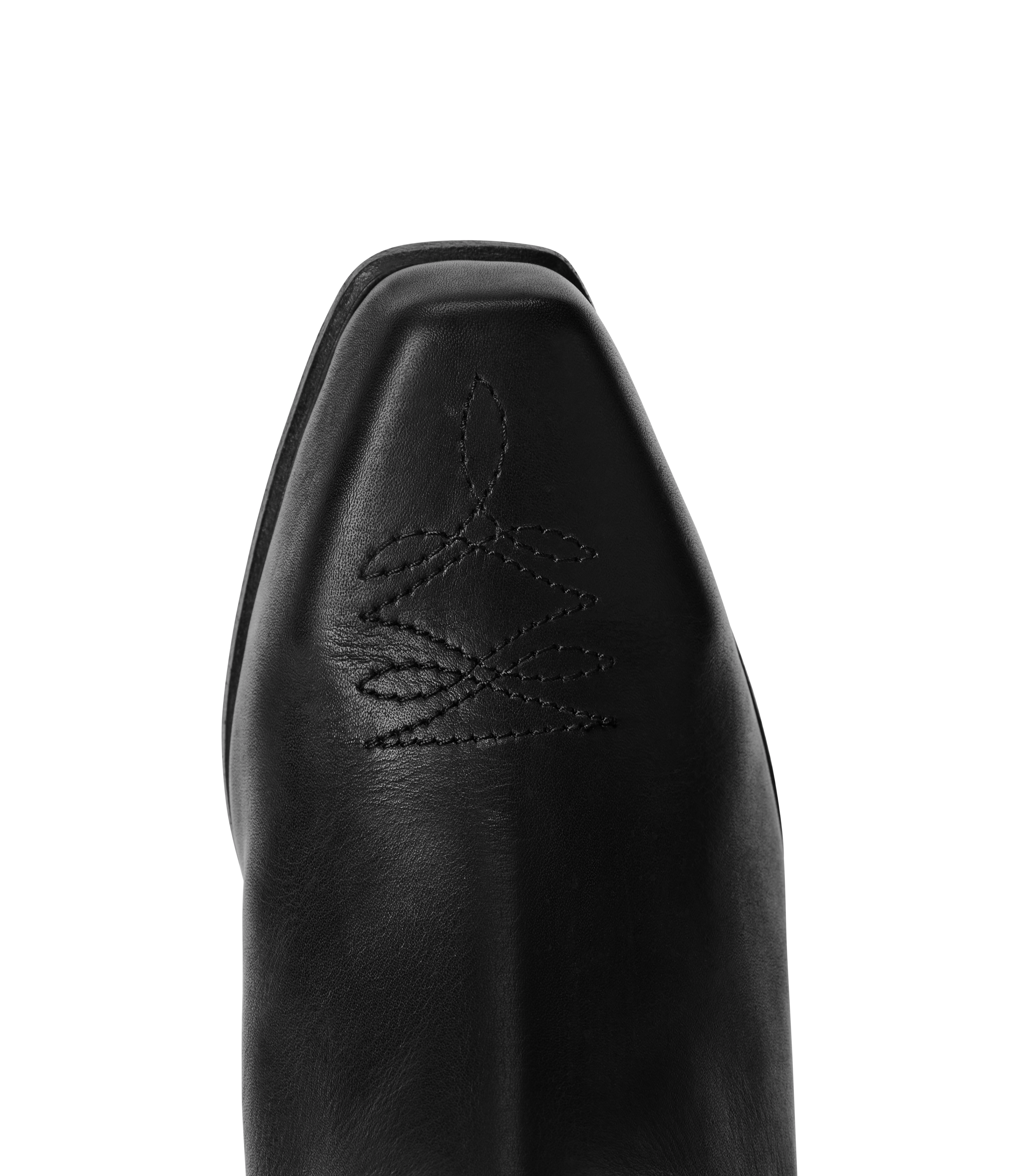 Victoria boot black aniline leather