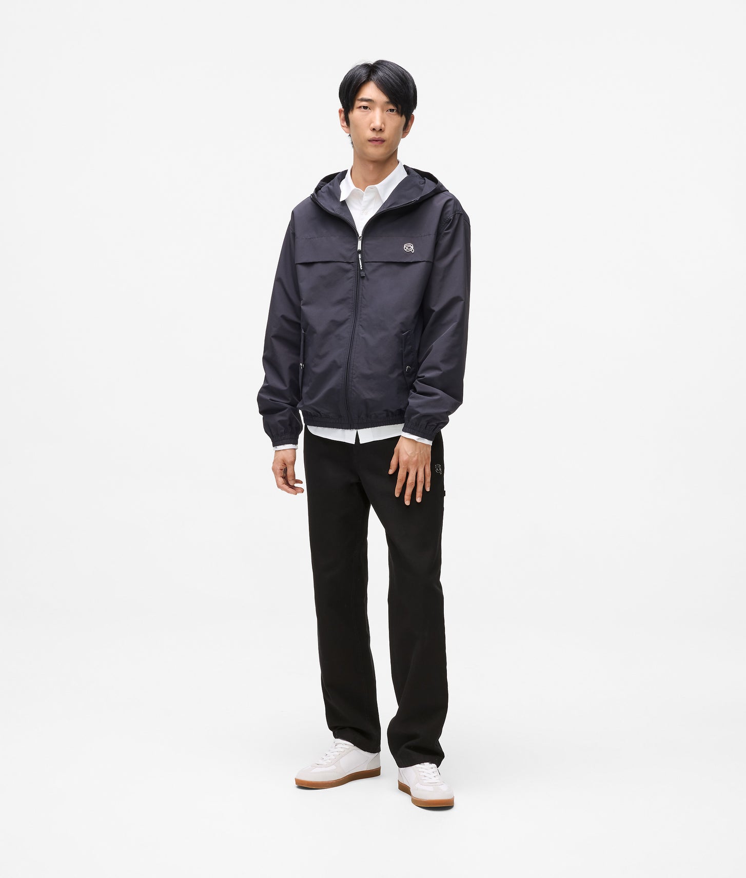 Karl Lagerfeld Ikon Canvas Pants Black