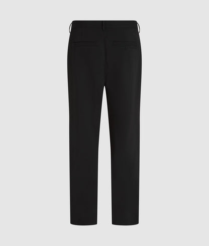 Karl Lagerfeld Tonal Piping Pants Black