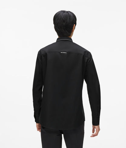 Karl Lagerfeld Karl Dna Studded Shirt Black