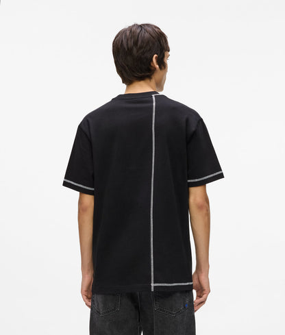 Karl Lagerfeld Contrast Stitch Shirt Black