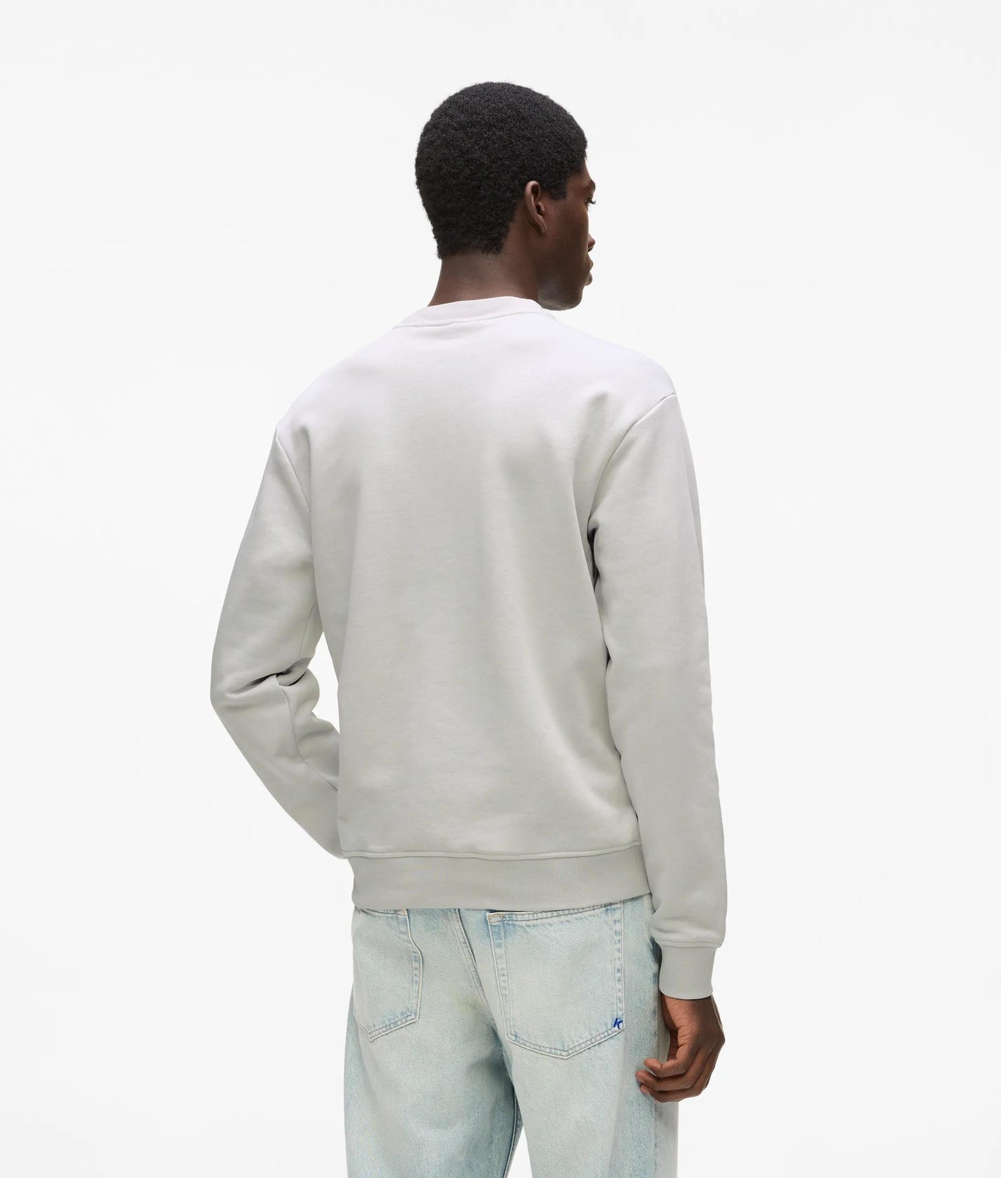 Karl Lagerfeld Monogram Patch Sweatshirt Micro Chip