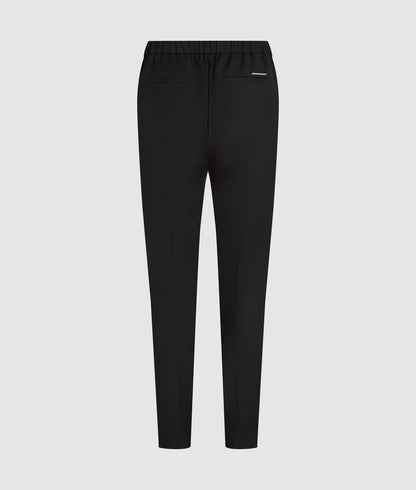 Karl Lagerfeld Wool-Blend Tailored Pants Black