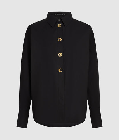 Karl Lagerfeld Karl Letters Shirt Black