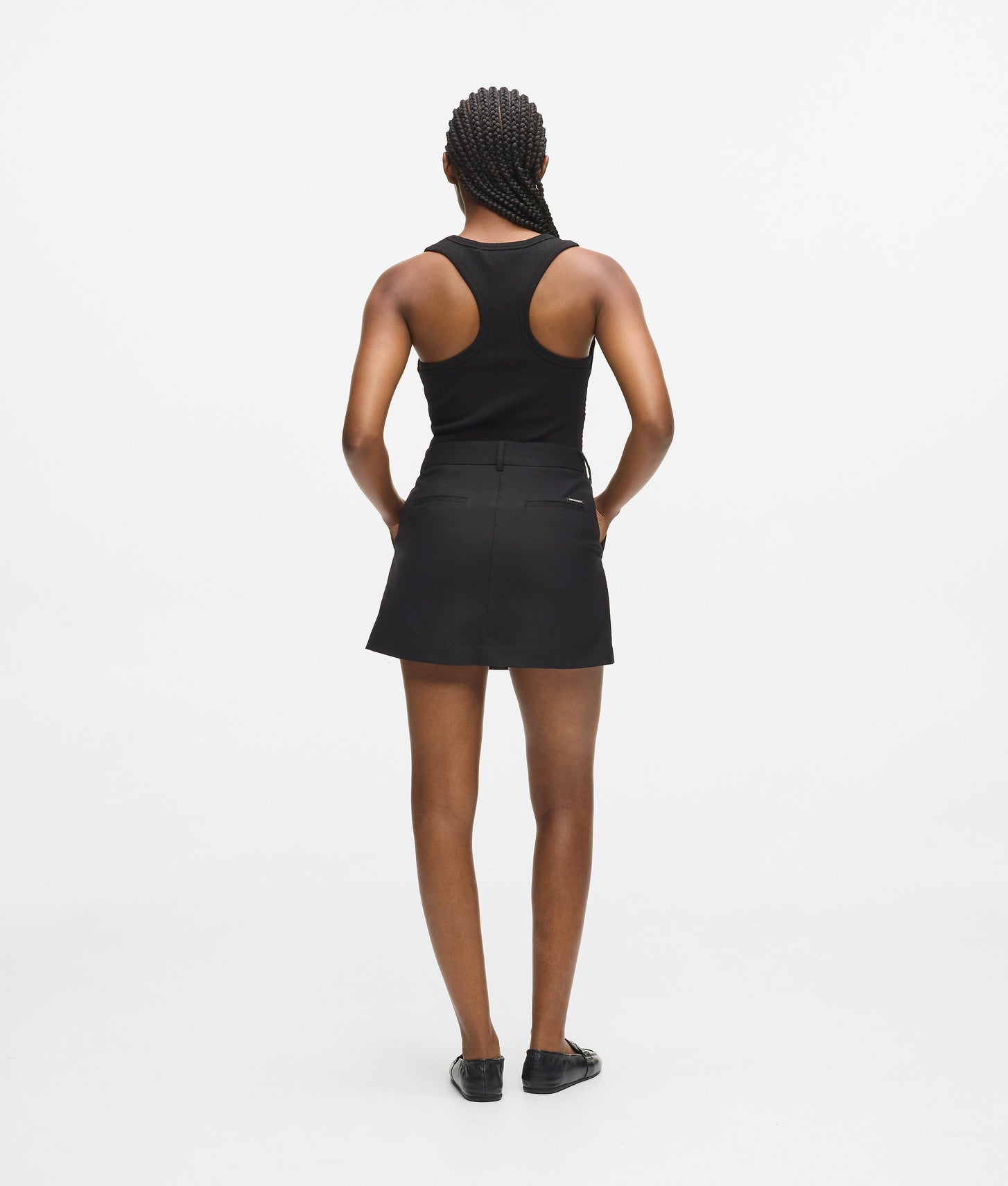 Karl Lagerfeld Mini Skort Black