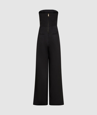 Karl Lagerfeld Tailored Jumpsuit Black