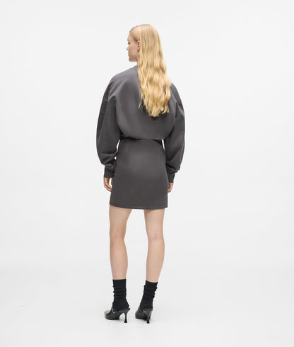 Karl Lagerfeld Blouson Sweat Dress Magnet
