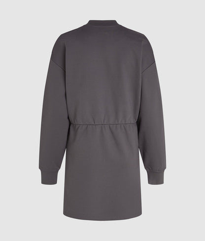 Karl Lagerfeld Blouson Sweat Dress Magnet