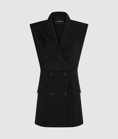 Karl Lagerfeld Karl Dna Blazer Dress Black