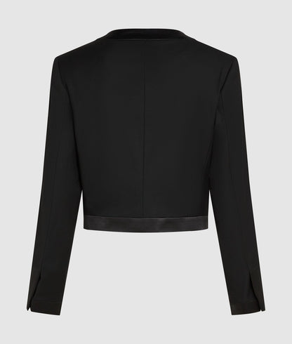 Karl Lagerfeld Karl Dna Letters Jacket Black