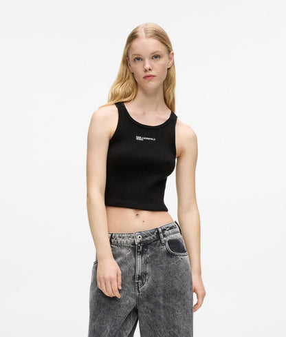 Karl Lagerfeld Bleached Denim Shirt Bleached Grey