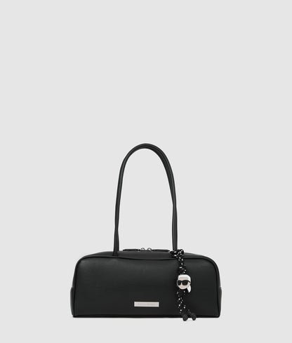 KarlLagerfeld Ikon Smooth Rectangular Bag Black