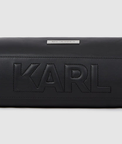KarlLagerfeld Ikon Smooth Rectangular Bag Black