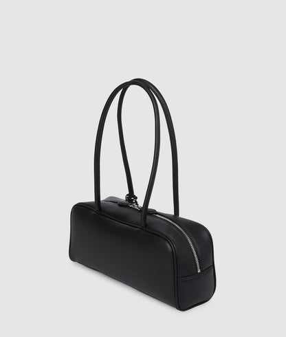 KarlLagerfeld Ikon Smooth Rectangular Bag Black