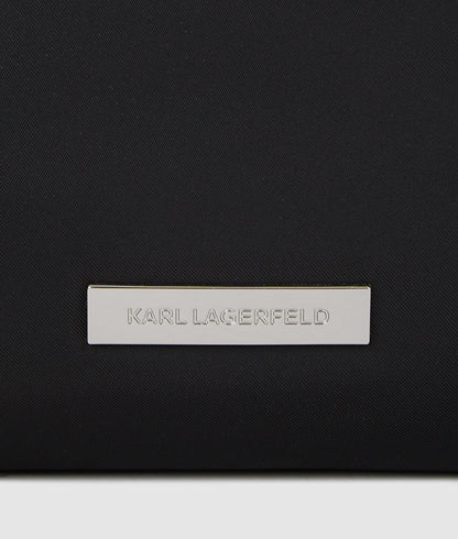 KarlLagerfeld Ikon Nylon Slim Camera Bag Black