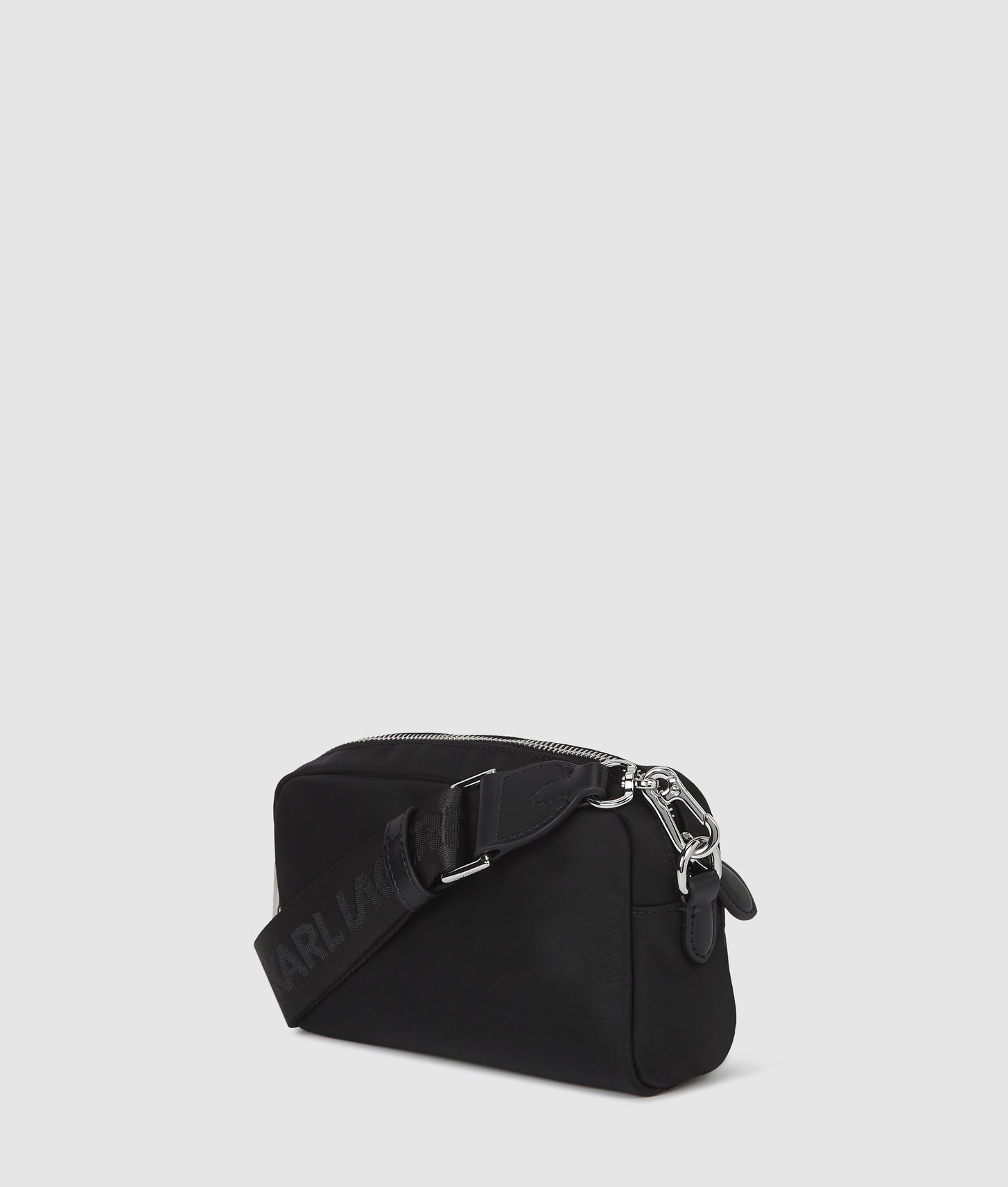KarlLagerfeld Ikon Nylon Slim Camera Bag Black
